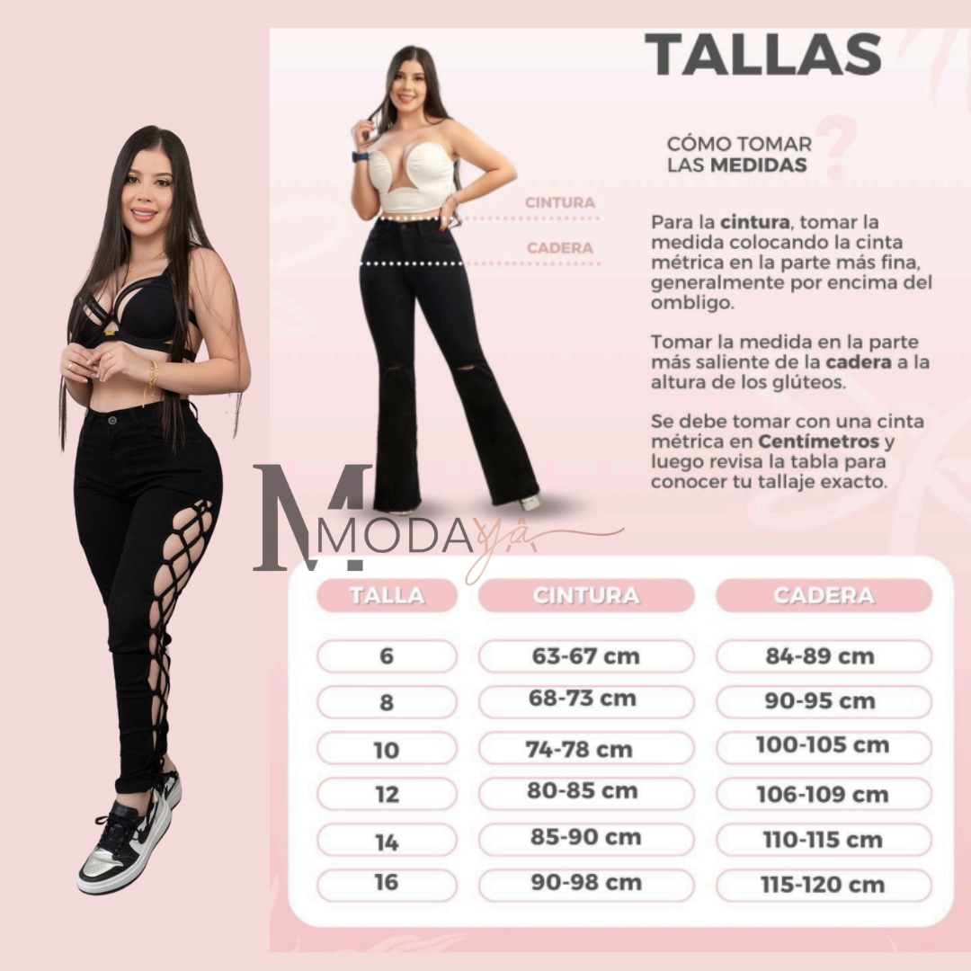 Pantalon Strap Realce