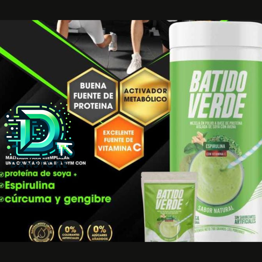 Batido Verde PREMIUM+OBSEQUIO💚